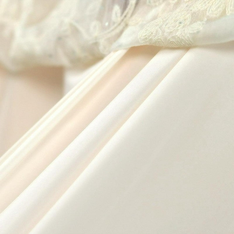 Broderie Anglaise Quaste Resort Midikleid - image 7