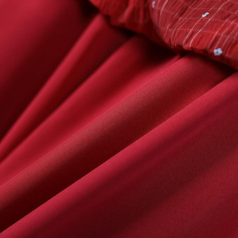 Romantisches zweiteiliges Set mit gepunktetem Kleid - image 7