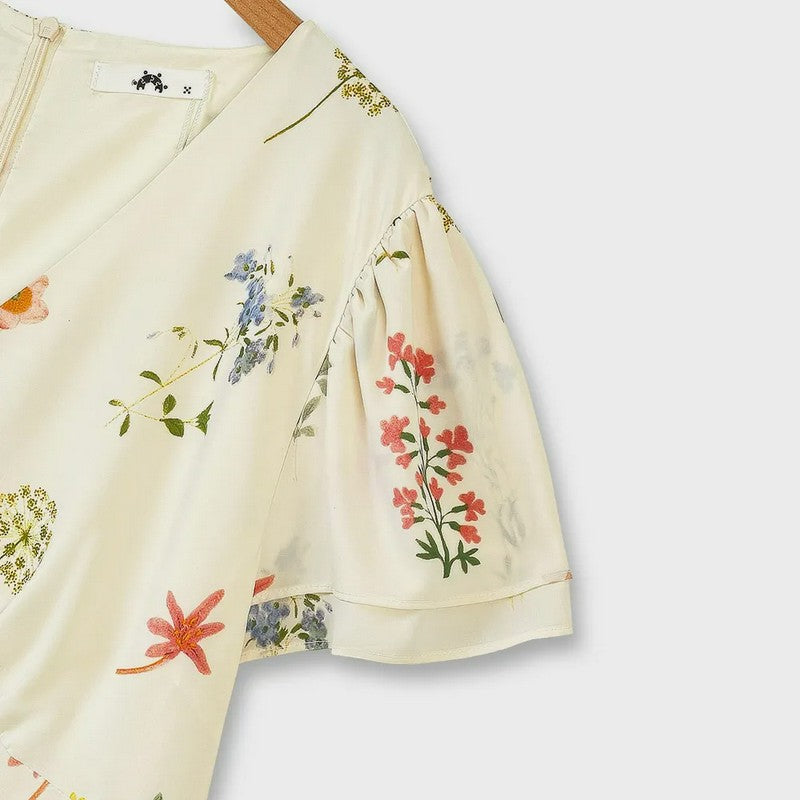 Maxikleid mit botanischer Knopfleiste - image 2