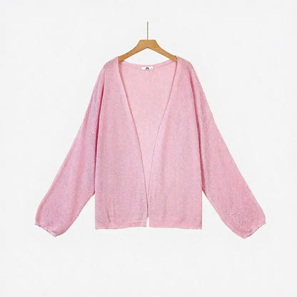 Zweiteiliges Set mit rosafarbenem Blumenmuster - Bluse - 6XL - image 1