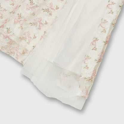 Romantisches Midi-Kleid mit Blumenmuster - image 2