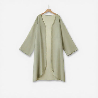 Zweiteiliges Rock-Set mit Salbei-Blumenmuster - Bluse - 6XL - image 11