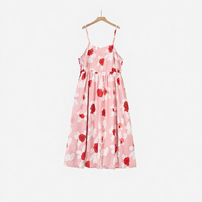 Zweiteiliges Set mit rosafarbenem Blumenmuster - Kleid - 6XL - image 4