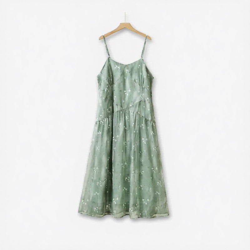 Zweiteiliges Rock-Set mit Salbei-Blumenmuster - Kleid - 6XL - image 12