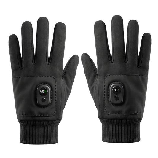 Intelligente beheizbare Winterhandschuhe - Schwarz - Einheitsgröße - image 0