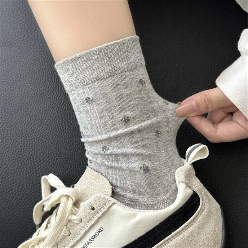 Lässige Socken aus Baumwollmischgewebe (5 Paar) - image 2