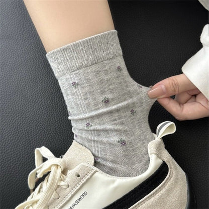 Lässige Socken aus Baumwollmischgewebe (5 Paar) - image 2