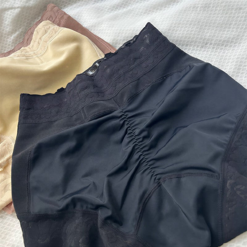 Komfort-Slips mit hohem Bund und Spitze - image 7