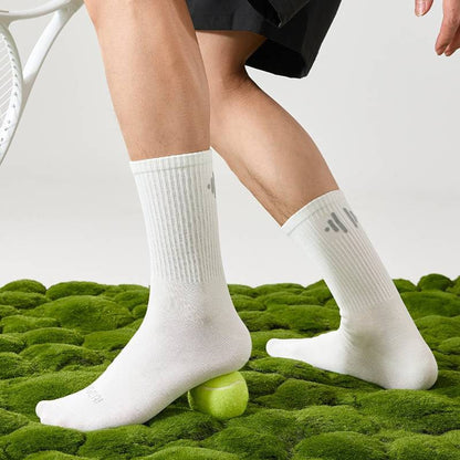 Klassische gerippte Viertelsocken aus Baumwollmischgewebe (4 Paar) - image 1