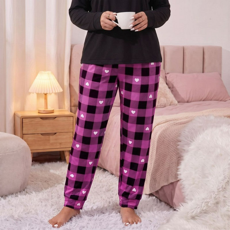 Gute-Nacht-Pyjama-Set mit Karomuster - image 5