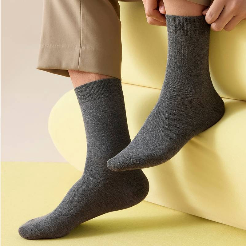 Klassische Viertelsocken aus Baumwollmischgewebe (5 Paar) - image 1