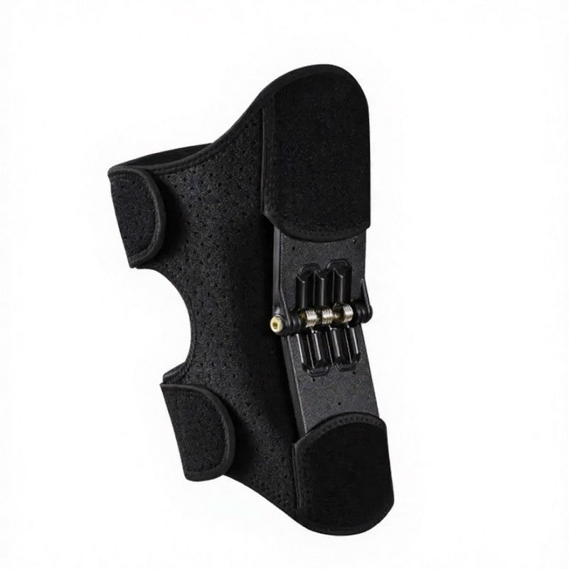 Atmungsaktive Knieorthese mit Carbonfeder-Kompression - Schwarz - XL - image 6