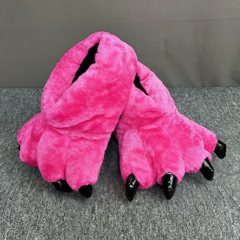 Monsterpfote Plüsch-Hausschuhe Socken - image 2