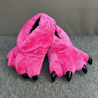 Monsterpfote Plüsch-Hausschuhe Socken - image 2