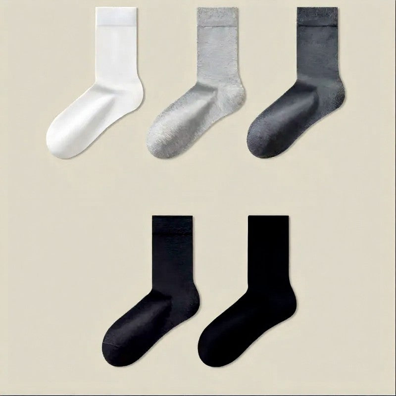 Klassische Viertelsocken aus Baumwollmischgewebe (5 Paar) - Mehrfarbig - EU39-44 (US6-10) - image 9