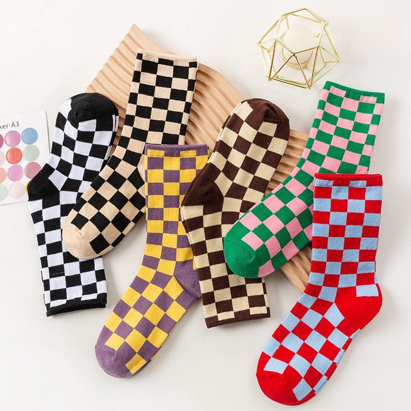 Checkerboard Street Crew Socken (6 Paar) - image 1